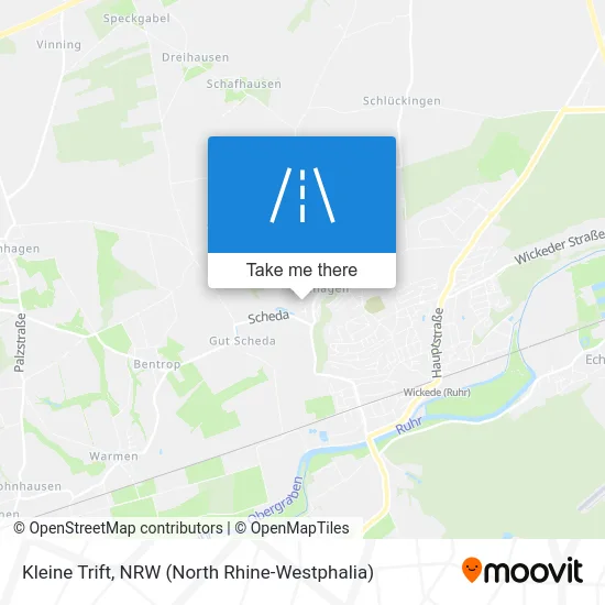 Карта Kleine Trift