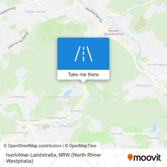 Карта Iserlohner Landstraße