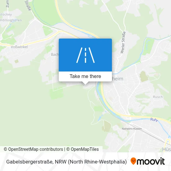 Gabelsbergerstraße map