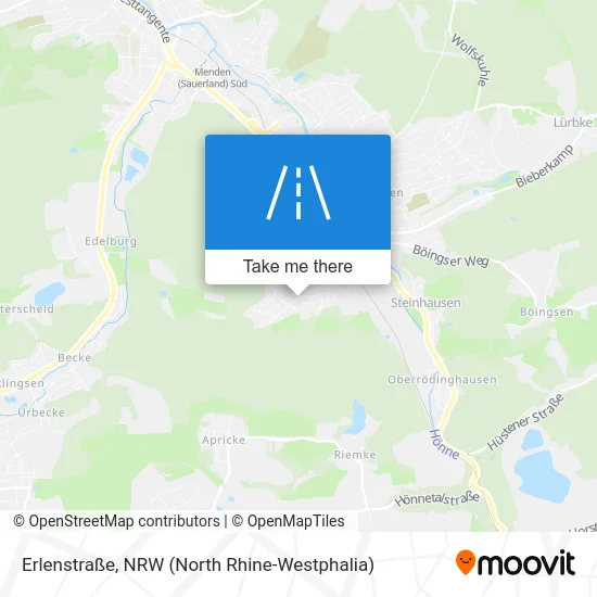 Erlenstraße map