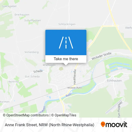 Anne-Frank-Straße map