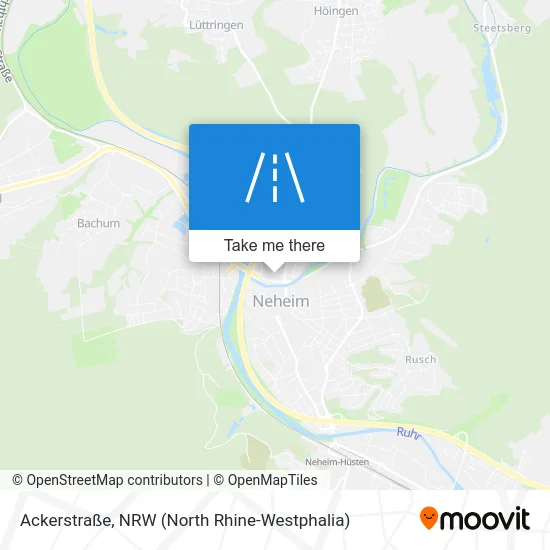 Карта Ackerstraße