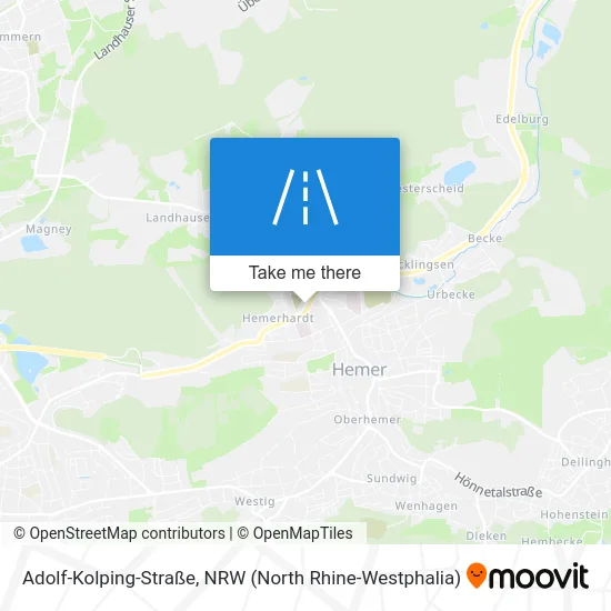 Карта Adolf-Kolping-Straße