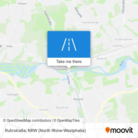 Ruhrstraße map