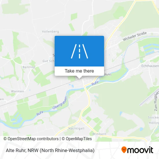 Карта Alte Ruhr