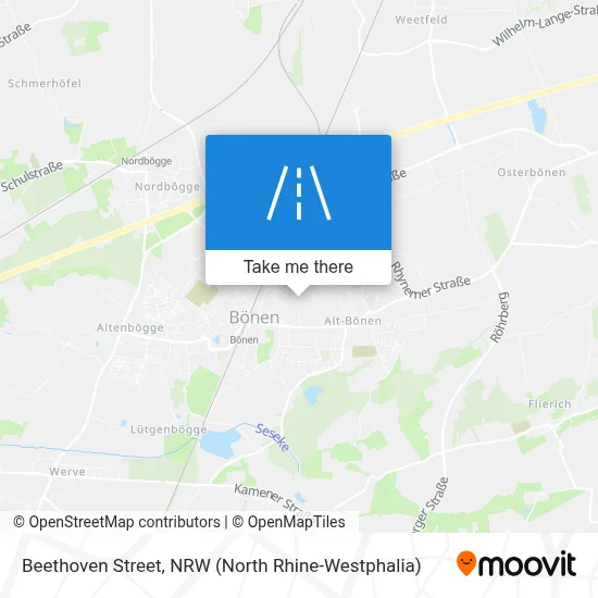 Beethovenstraße map