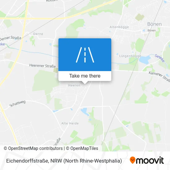 Карта Eichendorffstraße