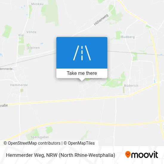 Hemmerder Weg map