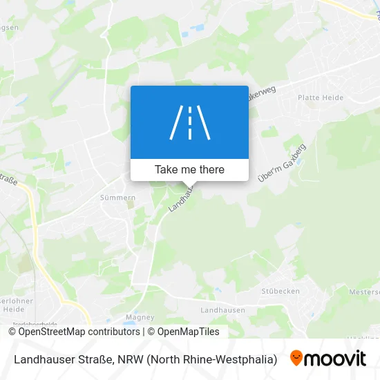 Карта Landhauser Straße