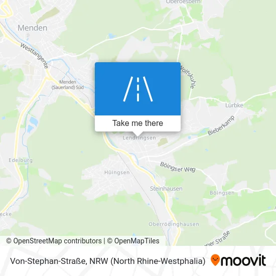 Карта Von-Stephan-Straße