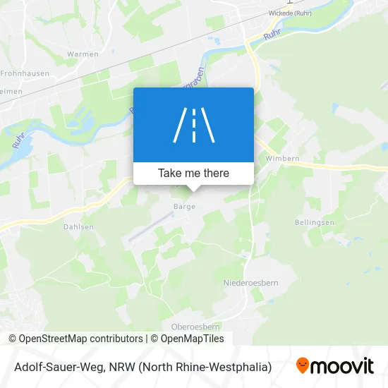 Карта Adolf-Sauer-Weg