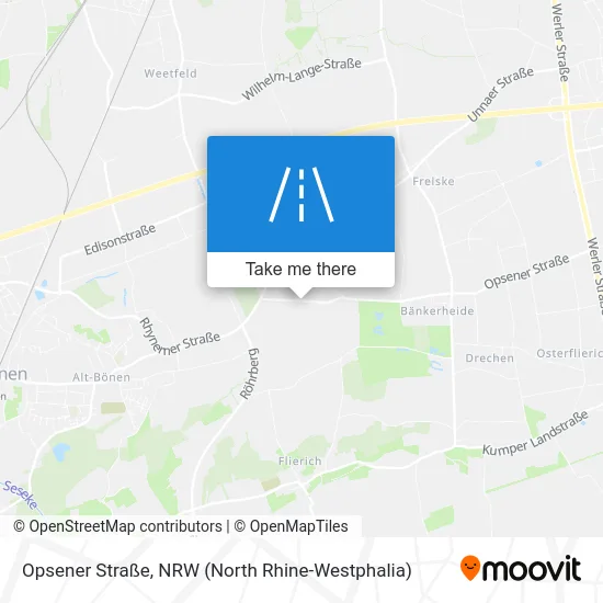 Карта Opsener Straße
