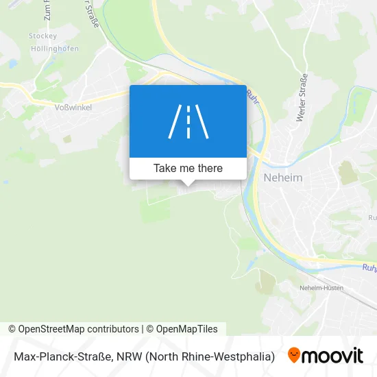 Карта Max-Planck-Straße