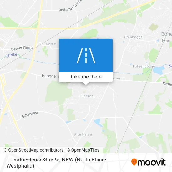 Карта Theodor-Heuss-Straße