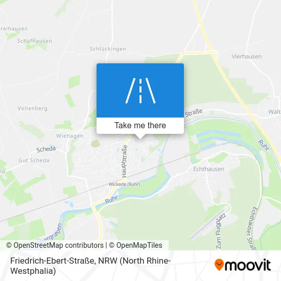 Карта Friedrich-Ebert-Straße