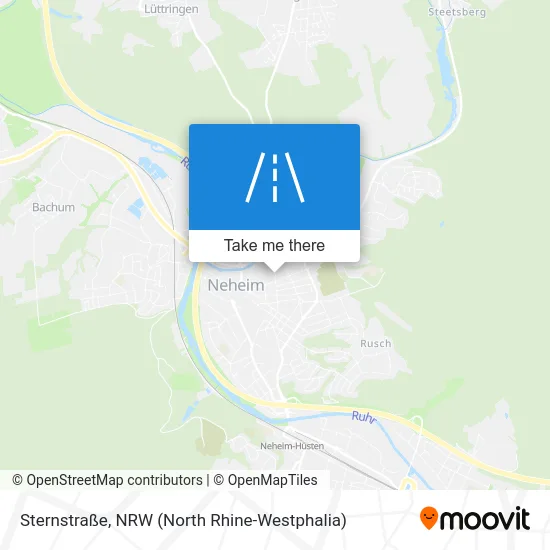 Карта Sternstraße