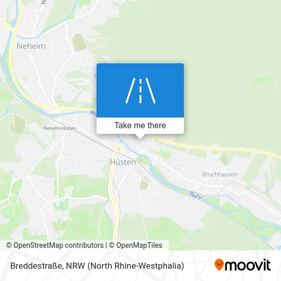 Breddestraße map