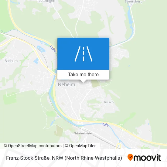 Карта Franz-Stock-Straße