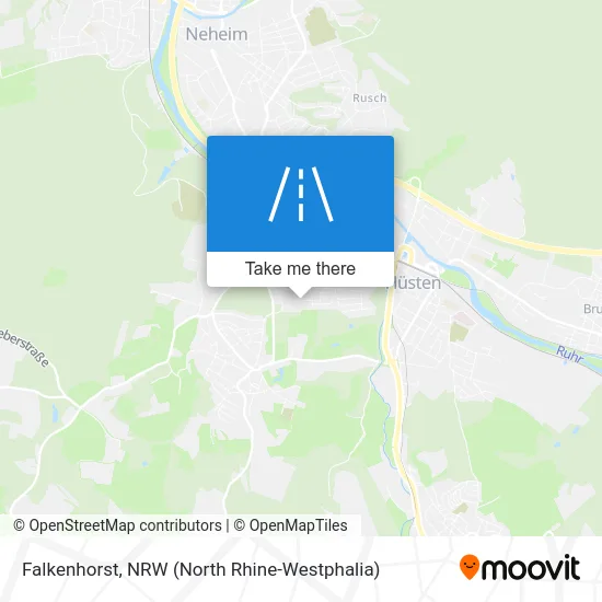 Карта Falkenhorst