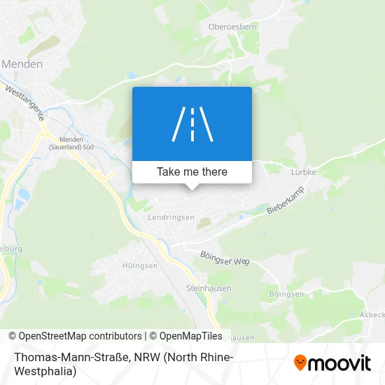 Thomas-Mann-Straße map