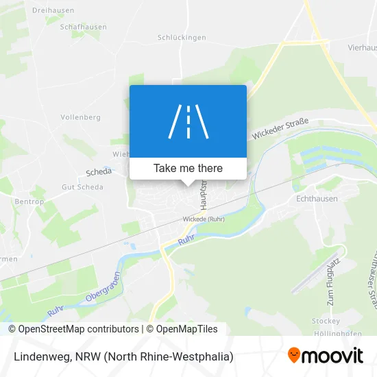 Карта Lindenweg