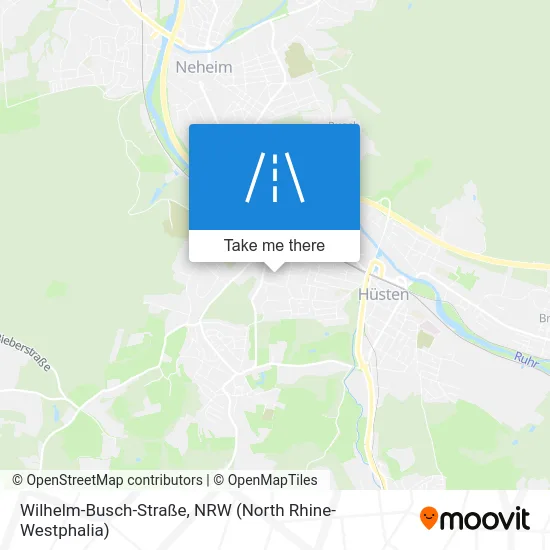 Карта Wilhelm-Busch-Straße