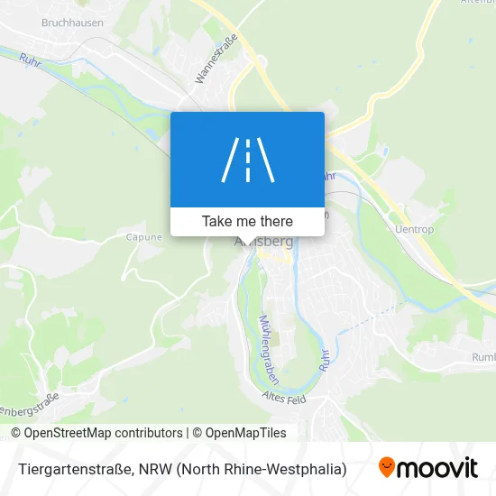 Tiergartenstraße map