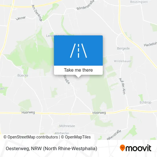 Oesterweg map