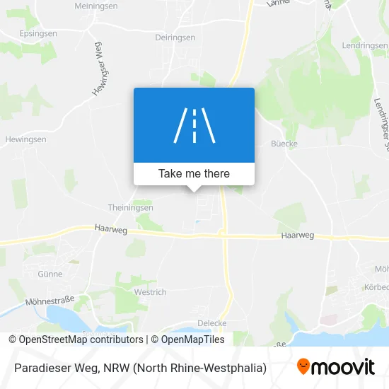 Карта Paradieser Weg