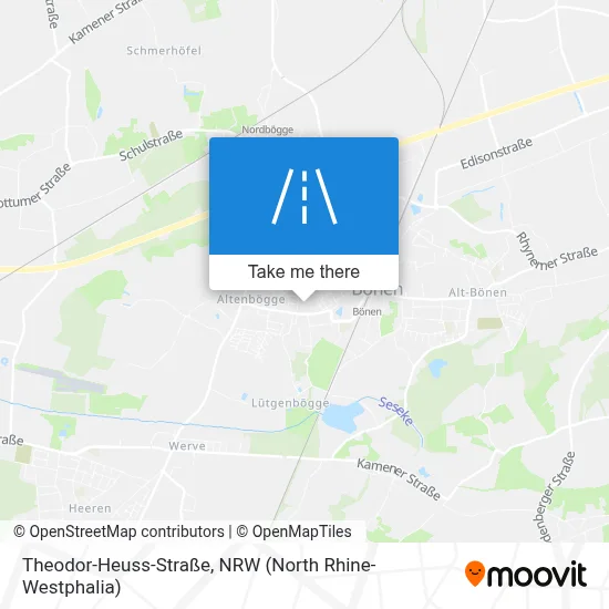Theodor-Heuss-Straße map