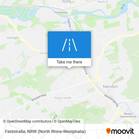 Карта Feldstraße