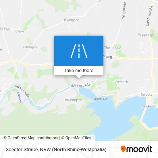 Карта Soester Straße
