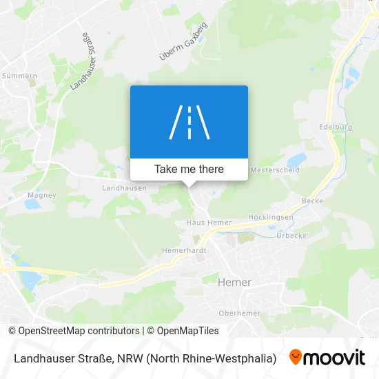 Карта Landhauser Straße