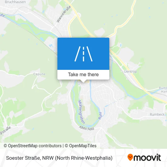 Карта Soester Straße