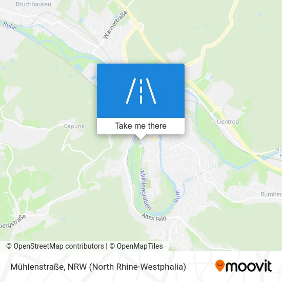 Карта Mühlenstraße