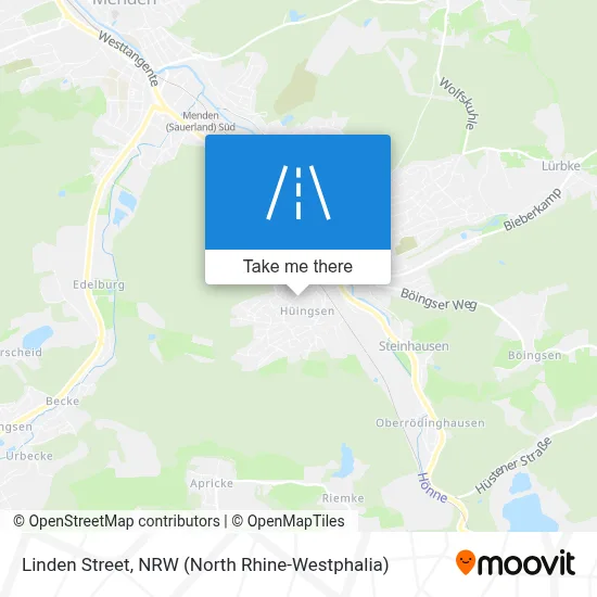 Lindenstraße map