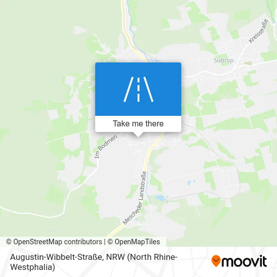 Карта Augustin-Wibbelt-Straße