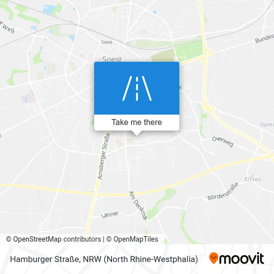 Hamburger Straße map