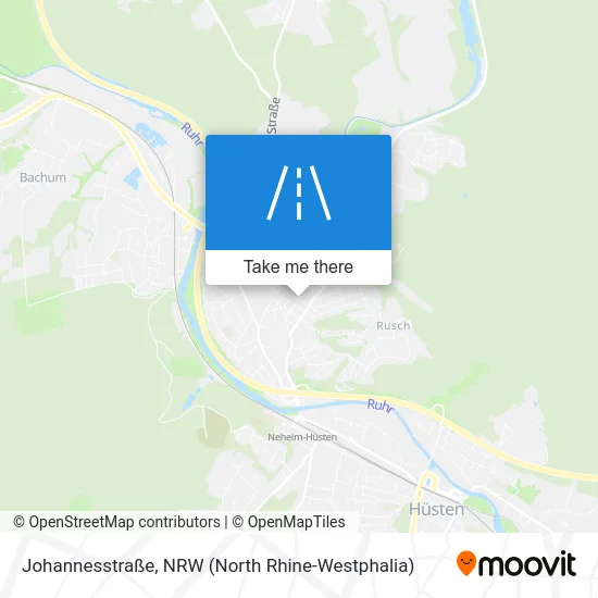 Карта Johannesstraße