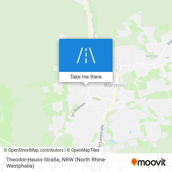 Карта Theodor-Heuss-Straße