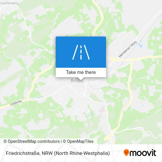 Friedrichstraße map