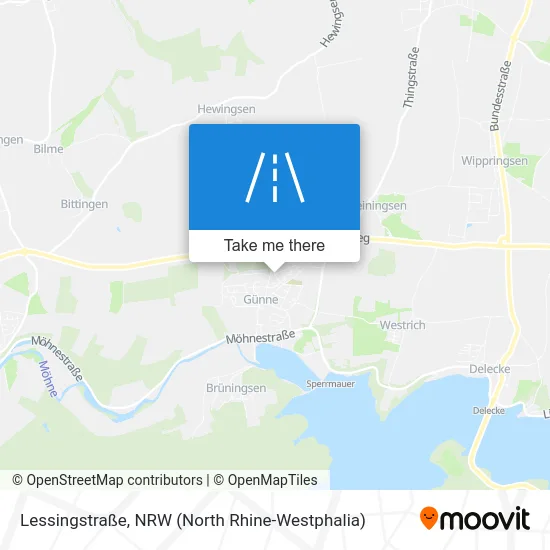 Карта Lessingstraße