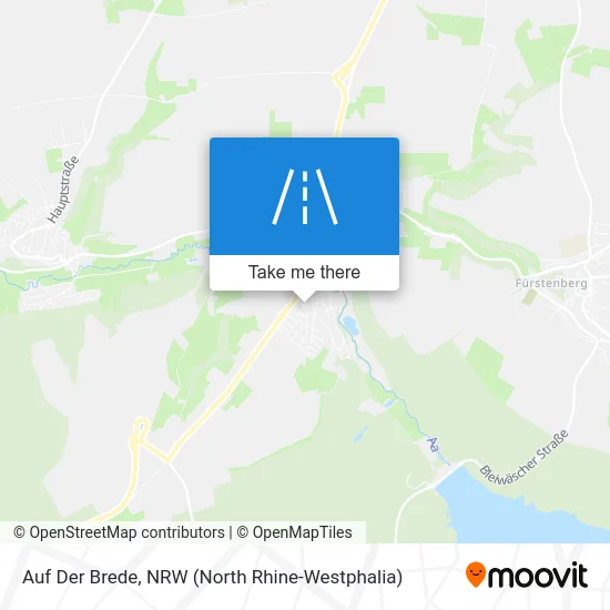 Карта Auf Der Brede