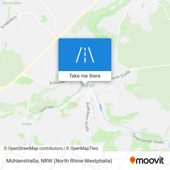 Карта Mühlenstraße