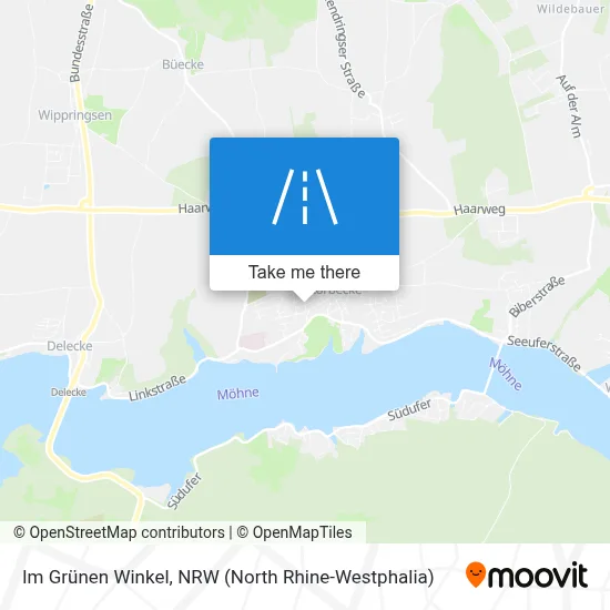 Im Grünen Winkel map