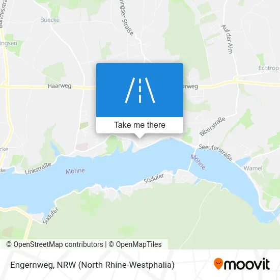 Карта Engernweg