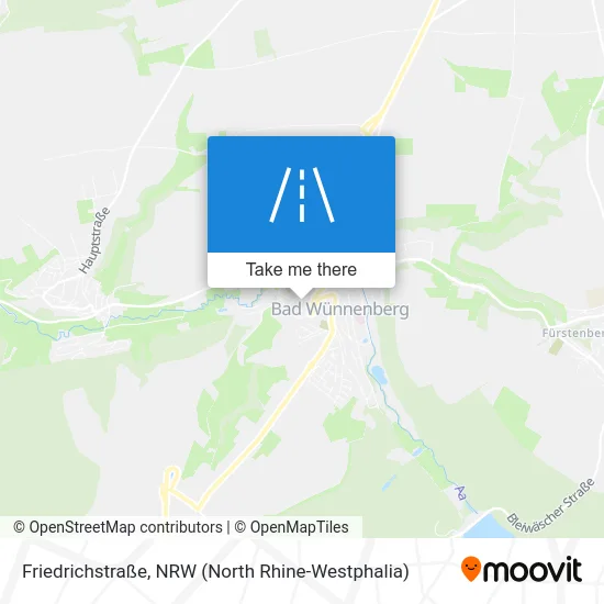 Friedrichstraße map