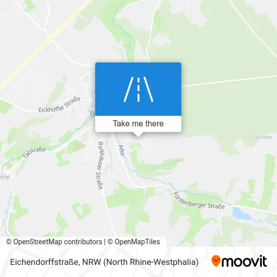 Карта Eichendorffstraße