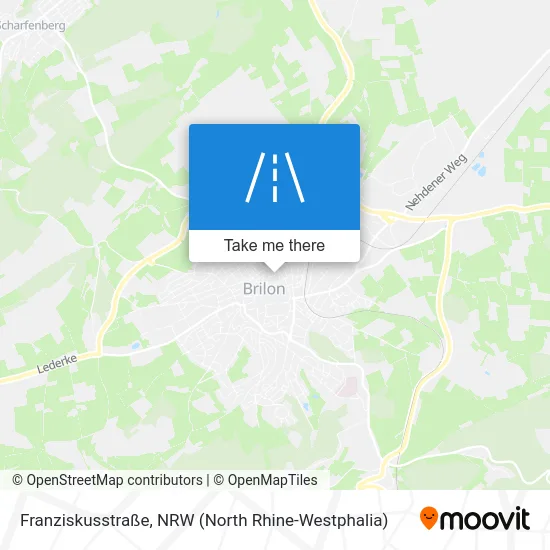 Карта Franziskusstraße