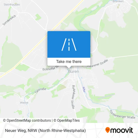 Карта Neuer Weg